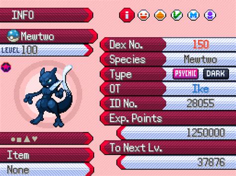 shadow mewtwo base stats.